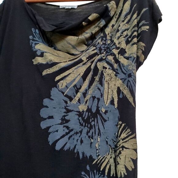 JohnPaulRichard Floral Semi-Sheer Rayon Mini Dress Size Small - Picture 6 of 15